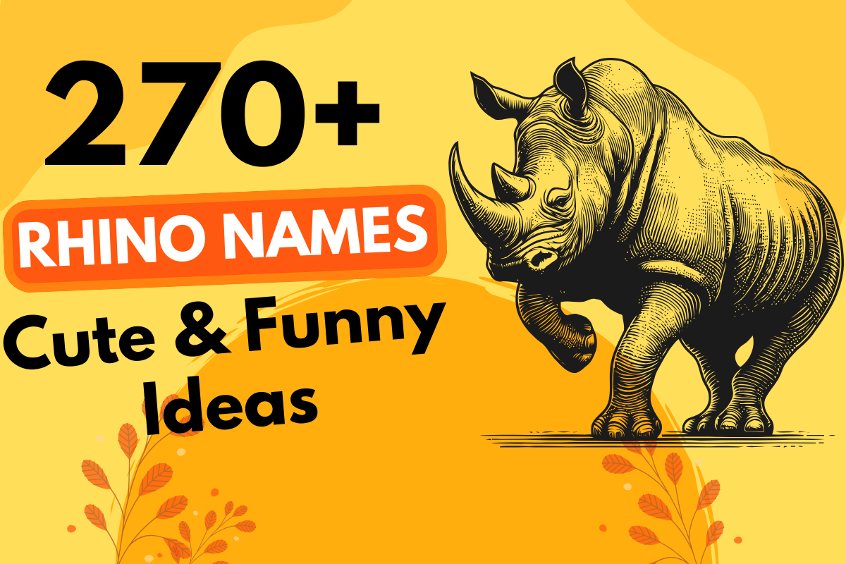 270 Rhinoceros Names