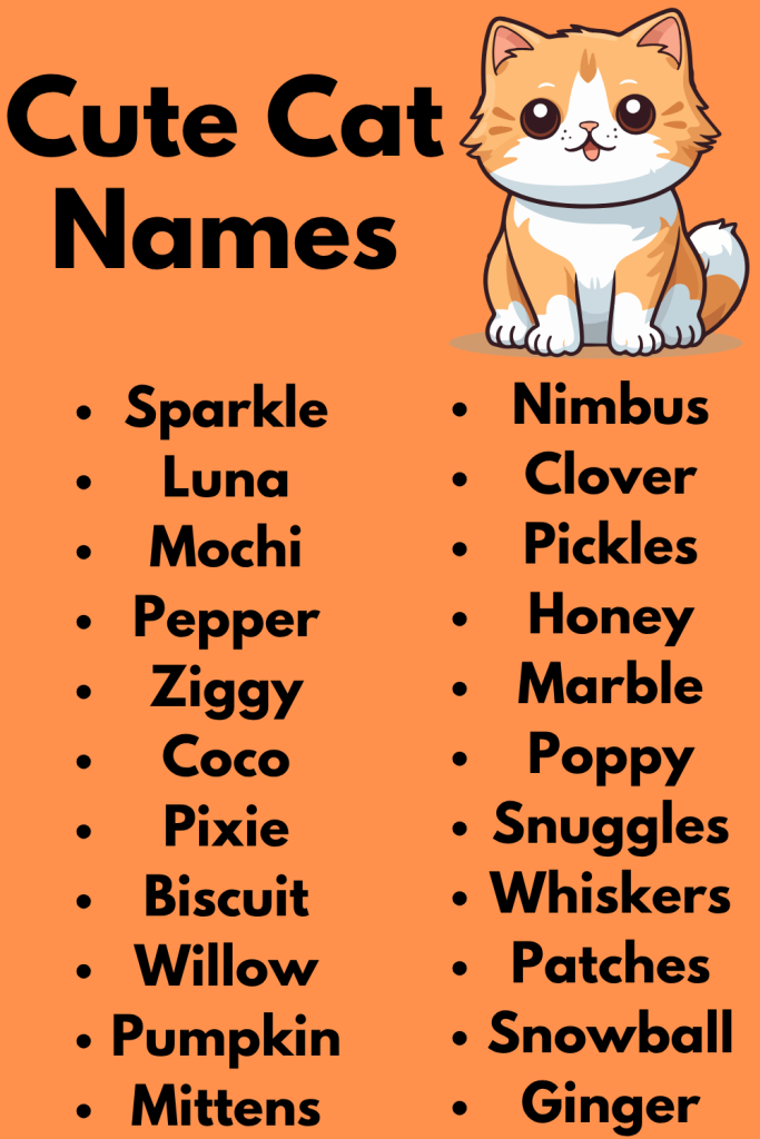 Cute Cat Names