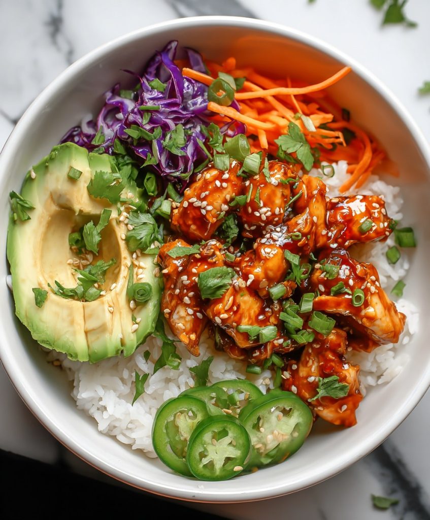 Bang Bang Chicken Bowl recipe