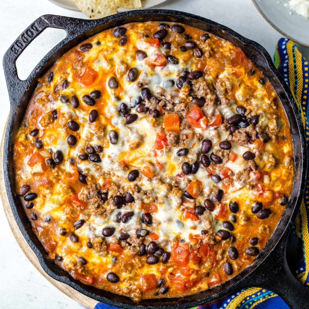 Ground Beef Enchilada Skillet recipe