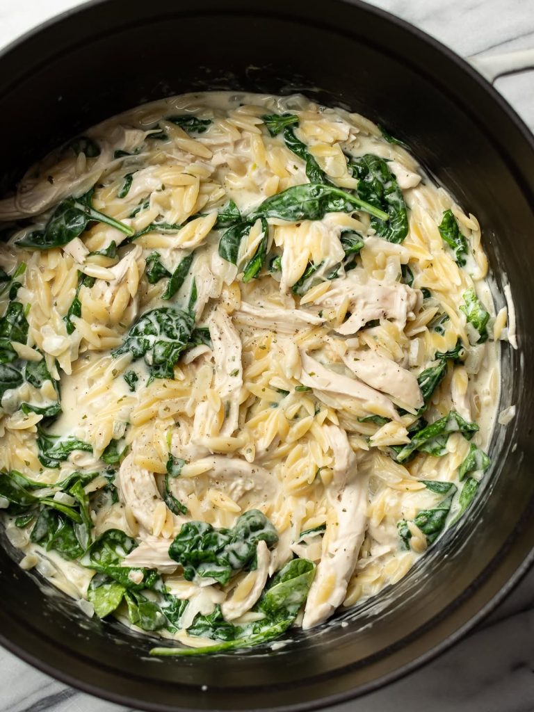 Boursin Orzo Chicken recipe