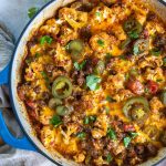 Ground Beef Cauliflower Skillet recipe