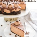 No Bake Coffee Cheesecake recipe