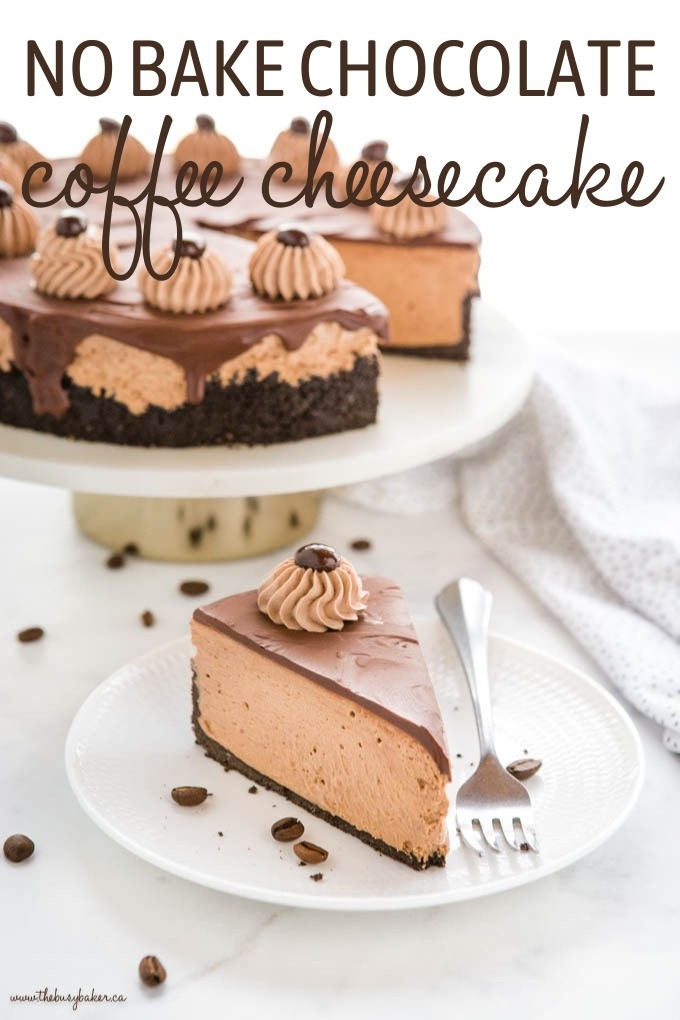 No Bake Coffee Cheesecake recipe