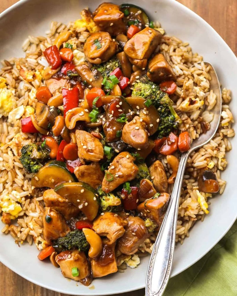 Chicken Zucchini Stir Fry recipe