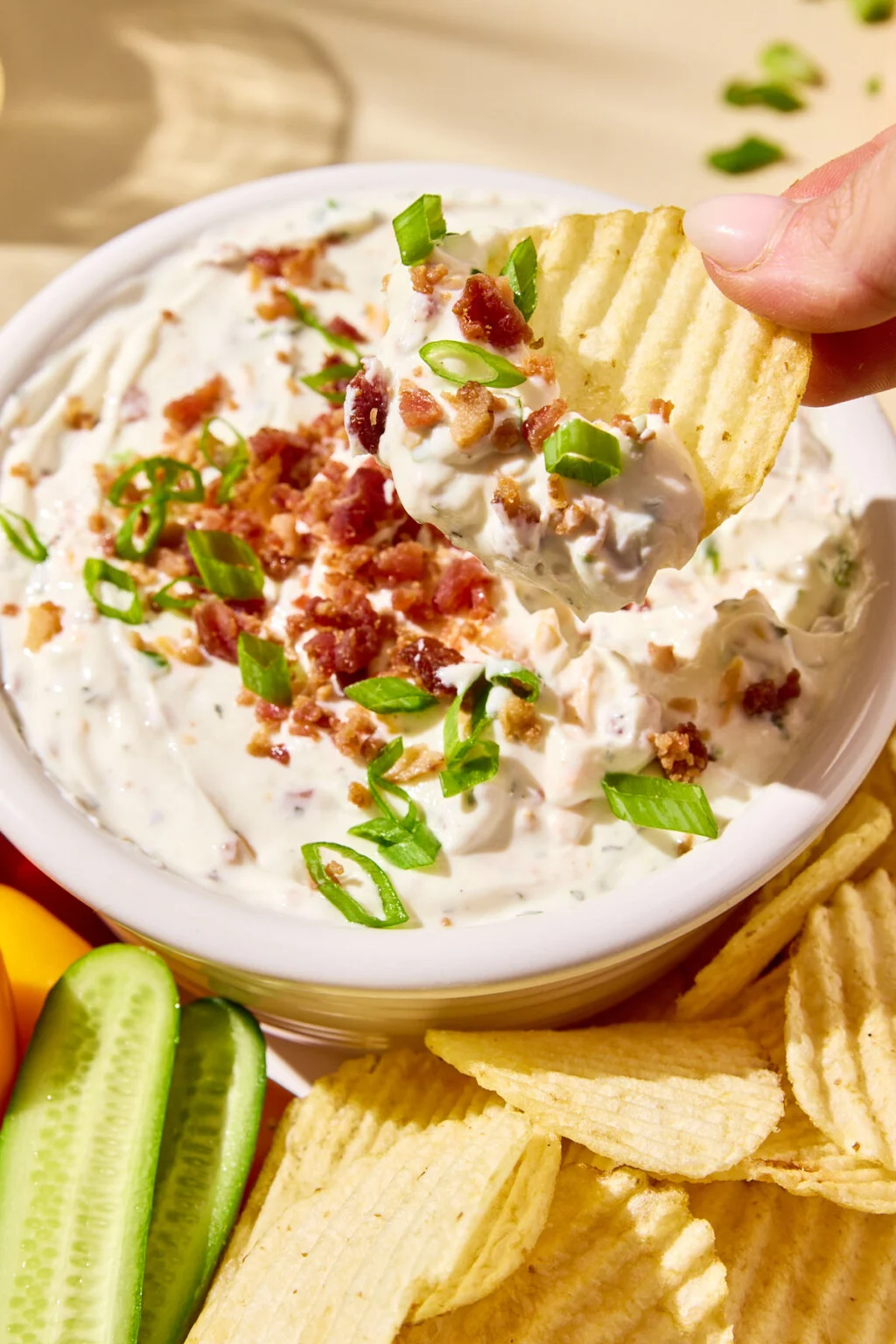 High Protein Crack Dip recipe
