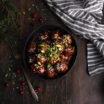Quick Christmas Cranberry Meatballs recipe