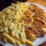 Garlic Parmesan Chicken Pasta recipe
