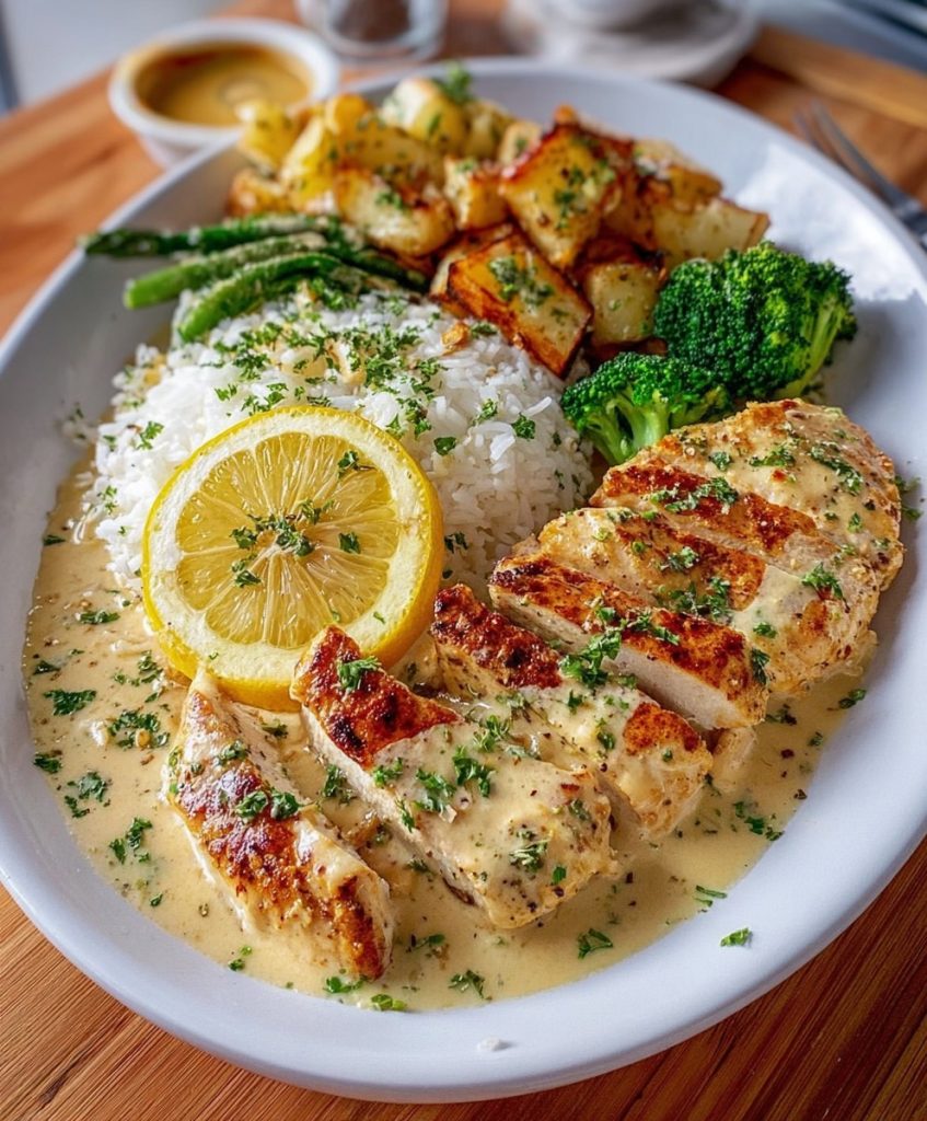 Lemon Garlic Chicken Recipe