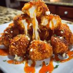 Buffalo Chicken Mozzarella Sticks recipe