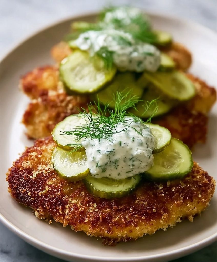 Dill Pickle Parmesan Chicken recipe