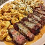 Philly Cheesesteak Tortellini Pasta recipe