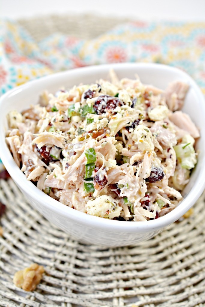 Keto Cranberry Chicken Salad recipe