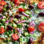 Dump and Bake Chicken Tzatziki Casserole recipe