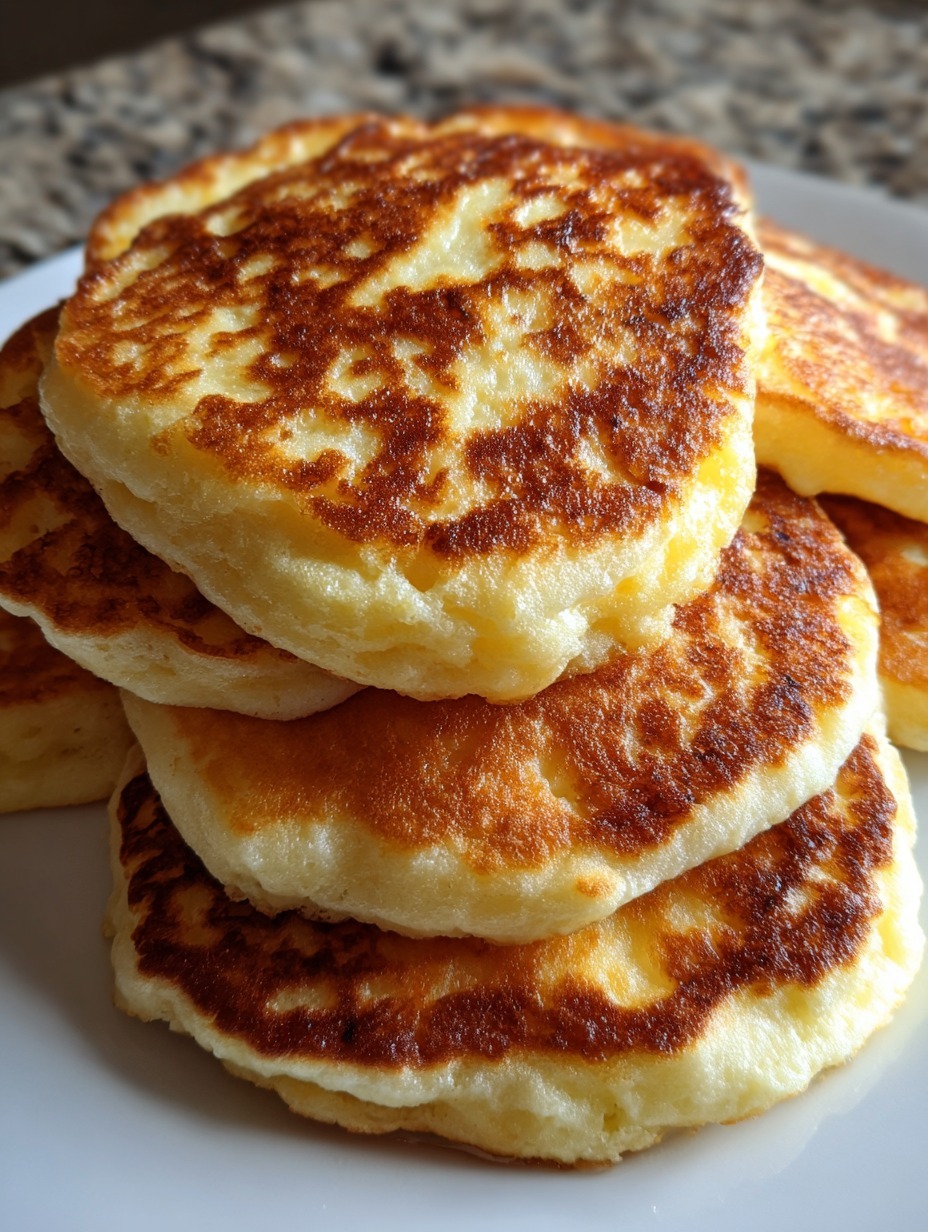 Cottage Cheese Pancakes recipe