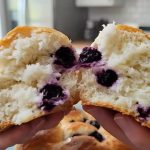 Cottage Cheese Blueberry Cloud Bread recipe