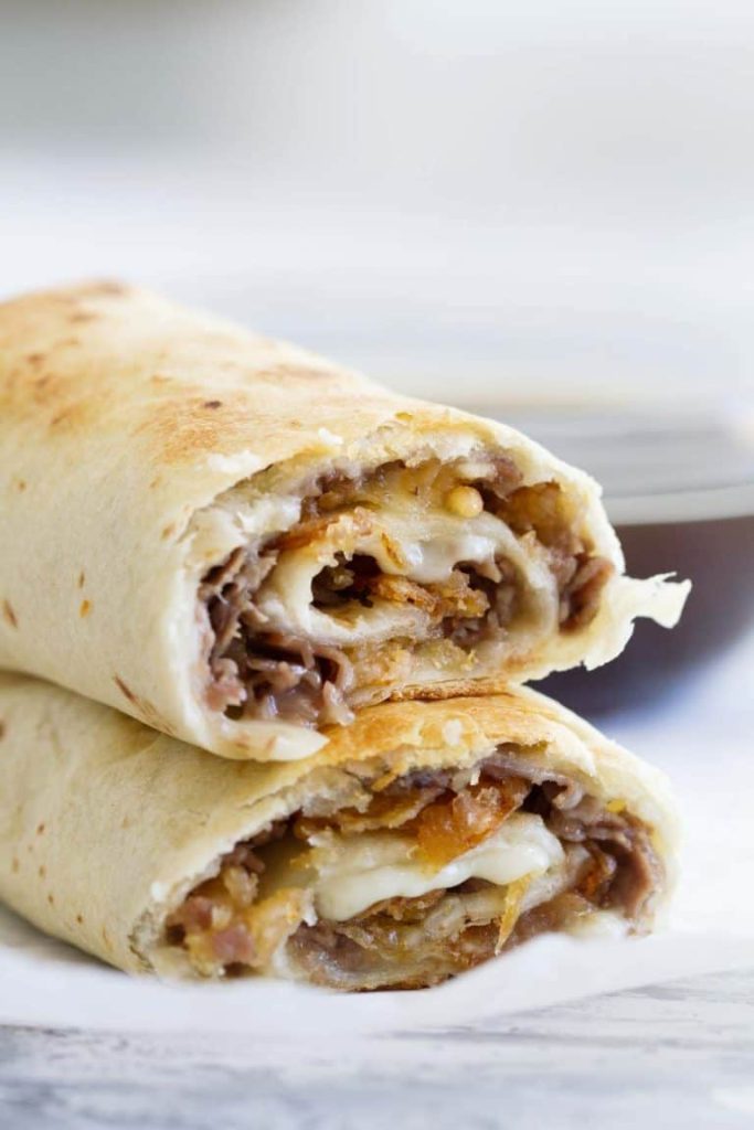 French Dip Tortilla Roll Ups recipe