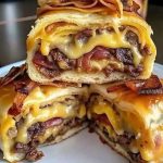 Beef Cheeseburger Rollups recipe