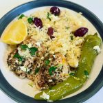 Greek Chicken Lemon Rice recipe
