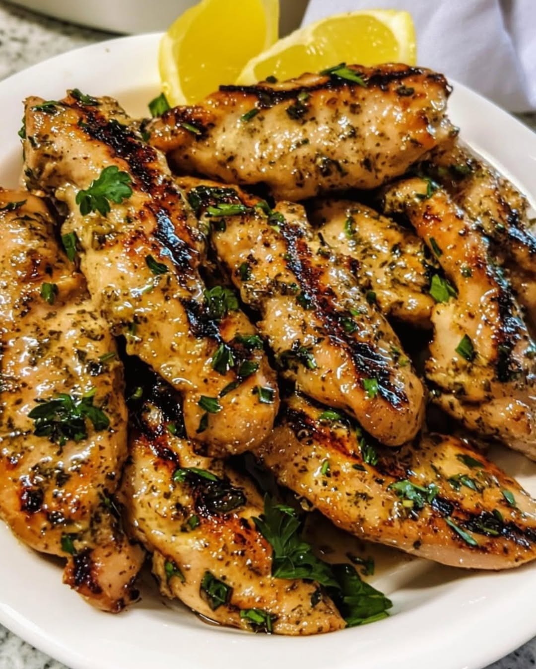 Mediterranean Chicken Tenders recipe