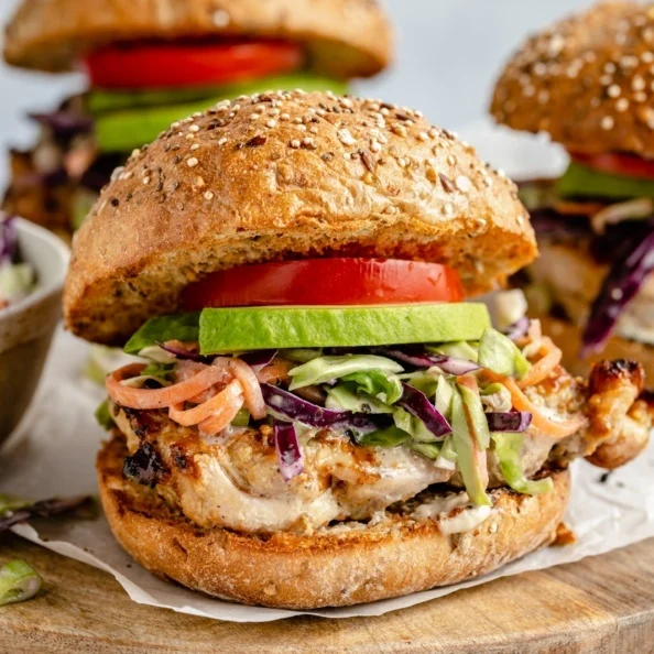 Chicken Caesar Sandwiches recipe