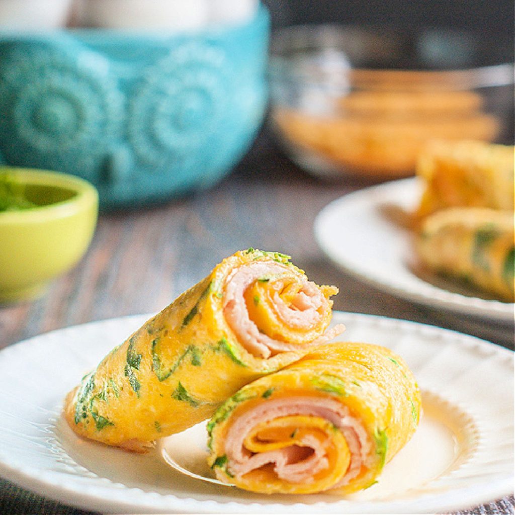 Low Carb Breakfast Roll Ups recipe