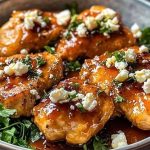Easy Hot Honey Infused Feta Chicken recipe