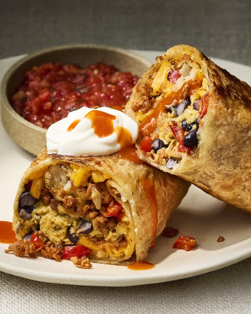 Hein Breakfast Burritos recipe