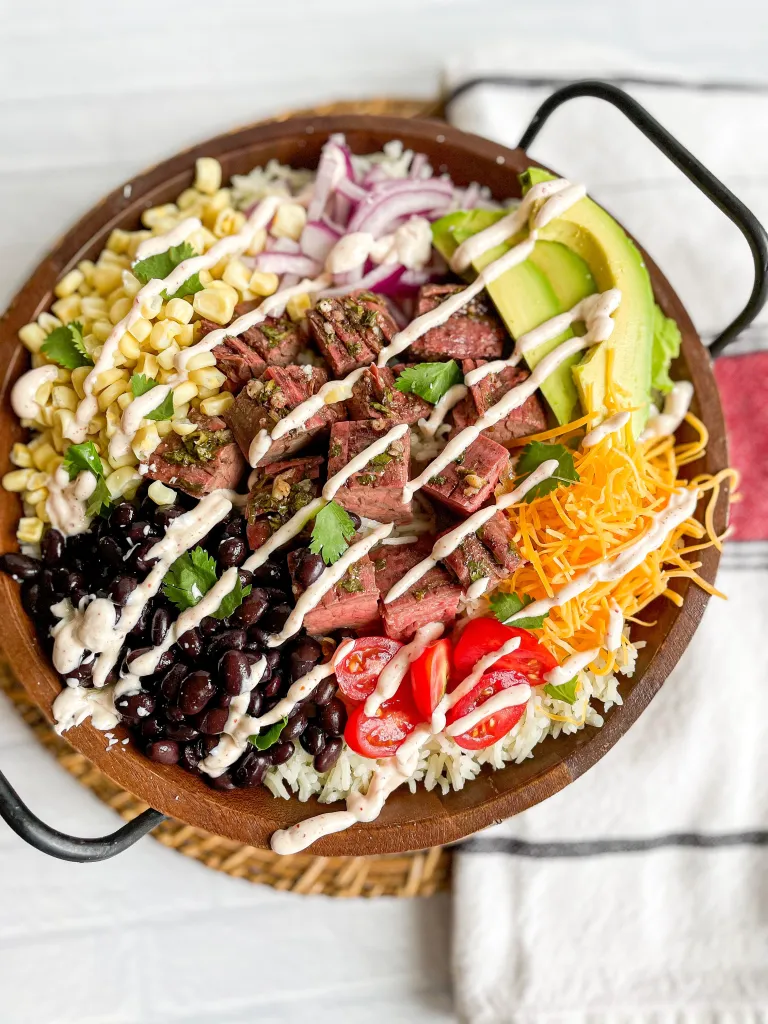 Easy Cilantro Lime Steak Bowls Recipe