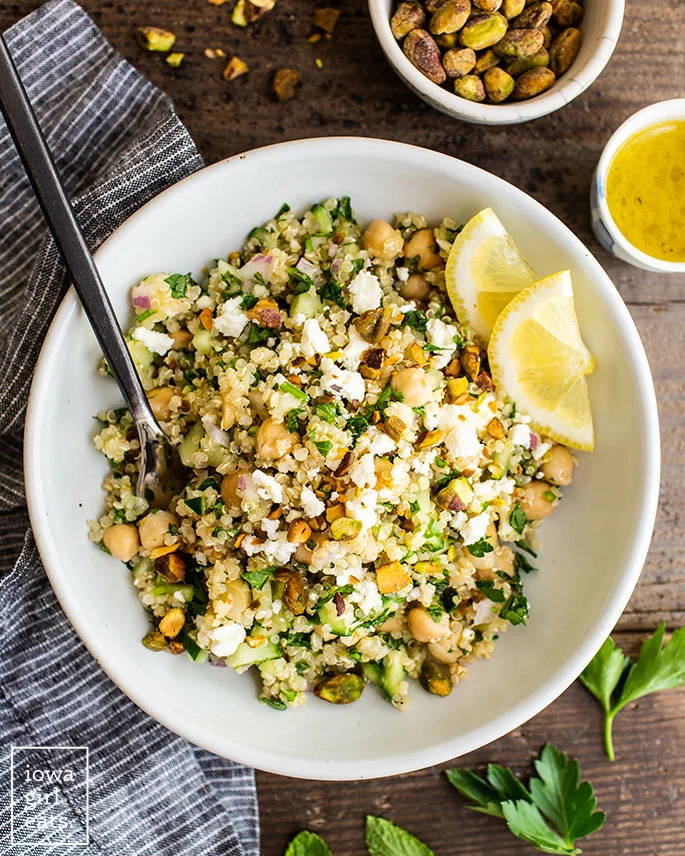 High Protein Jennifer Aniston Salad recipe