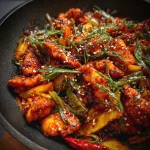 Korean Spicy Chicken Stir Fry recipe