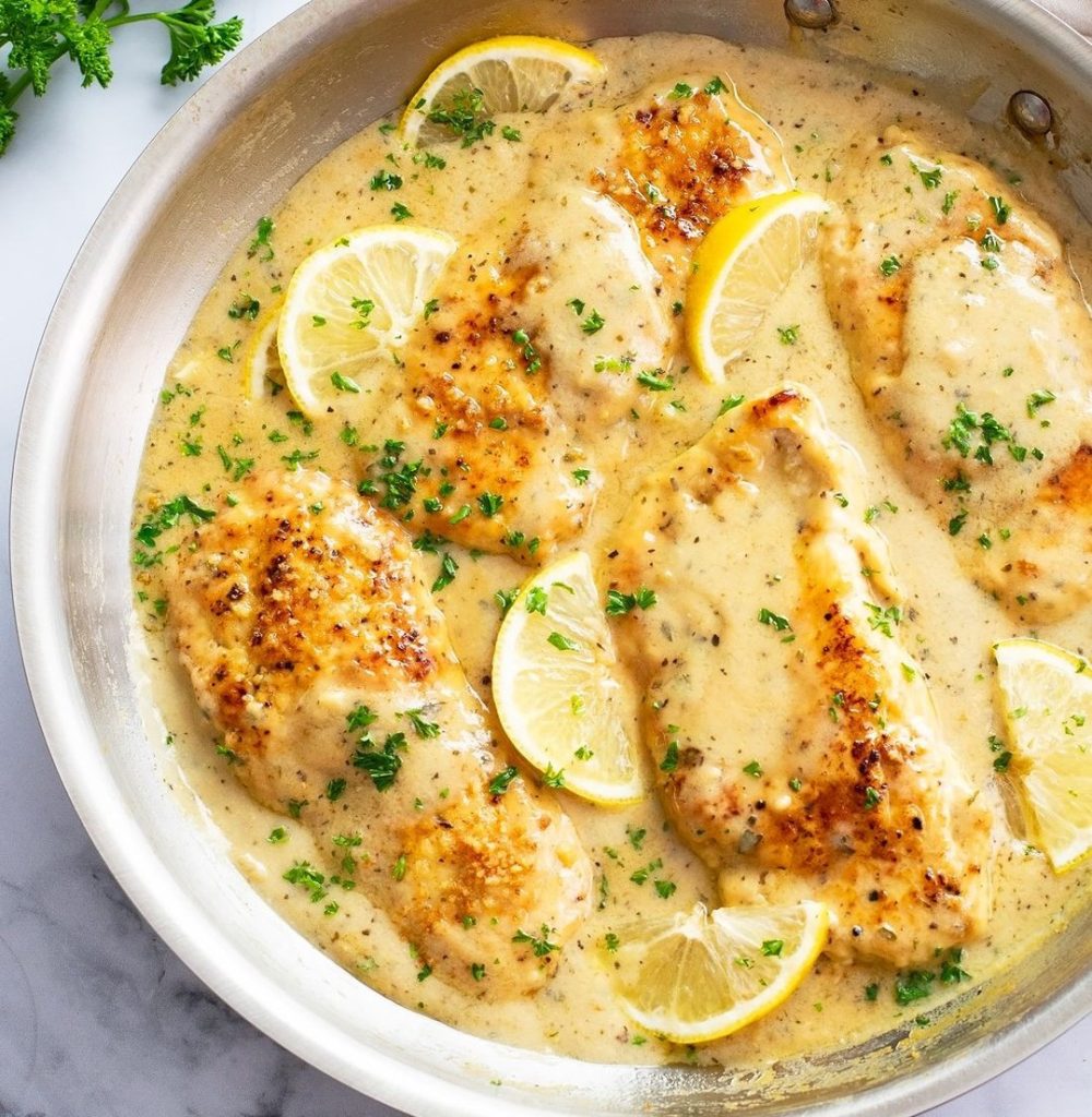 Creamy Lemon Butter Chicken recipe