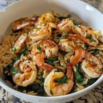Shrimp Orzo in Lemon Garlic Sauce recipe
