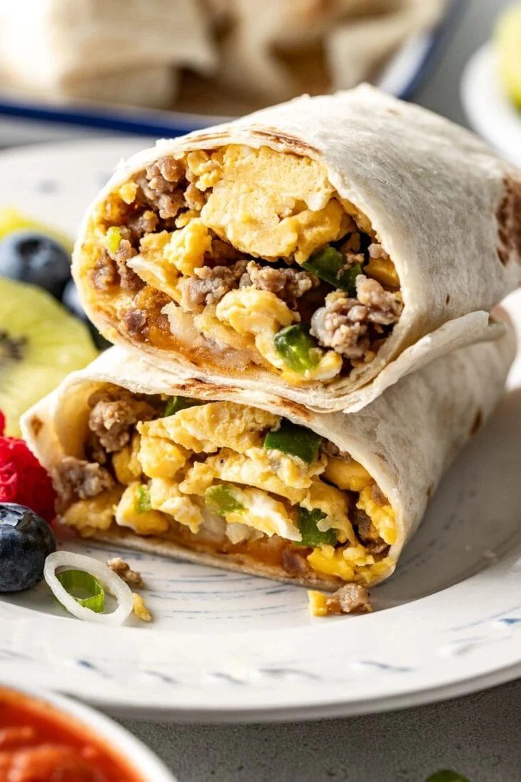 High Protein Breakfast Burrito recipe