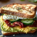 Mediterranean Breakfast Sandwich Recipe
