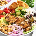 Quick High Protein Greek Chicken Bowls recipe