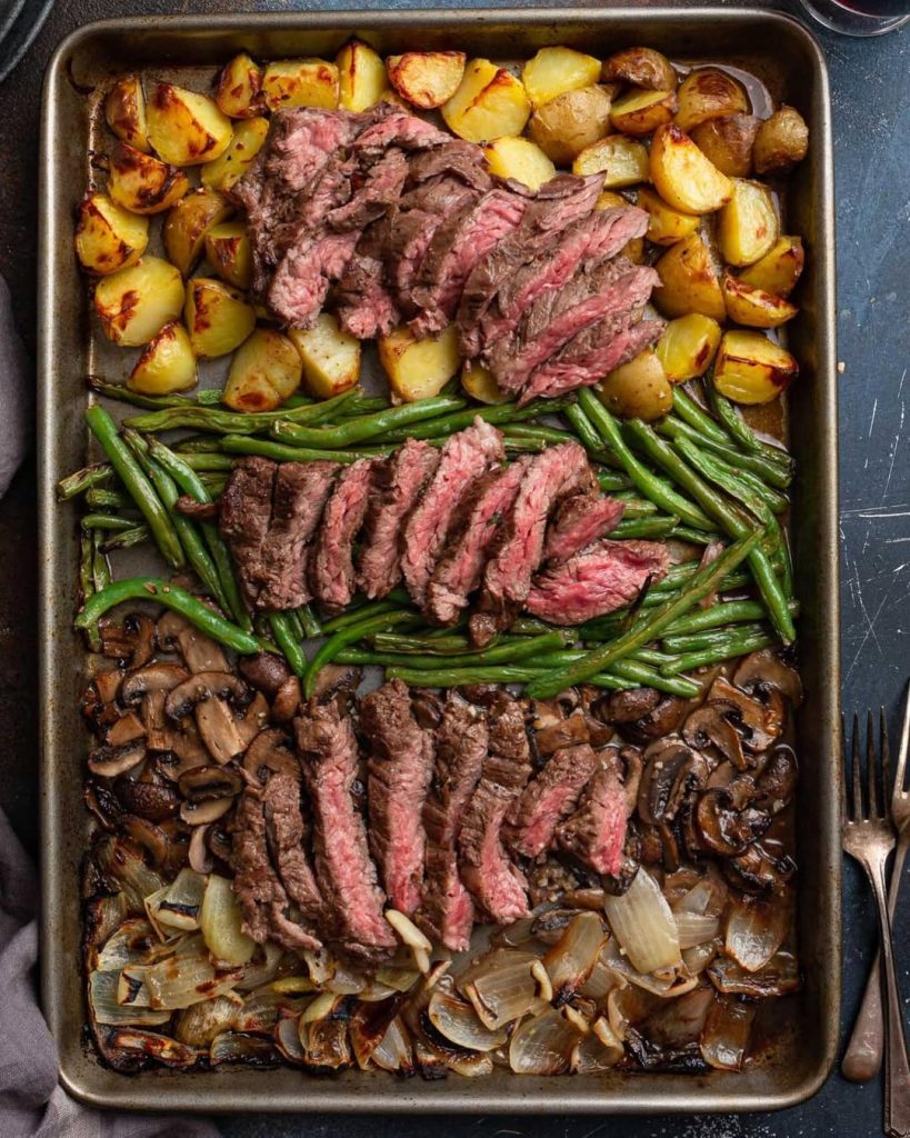 Sheet Pan Steak and Veggies recipe