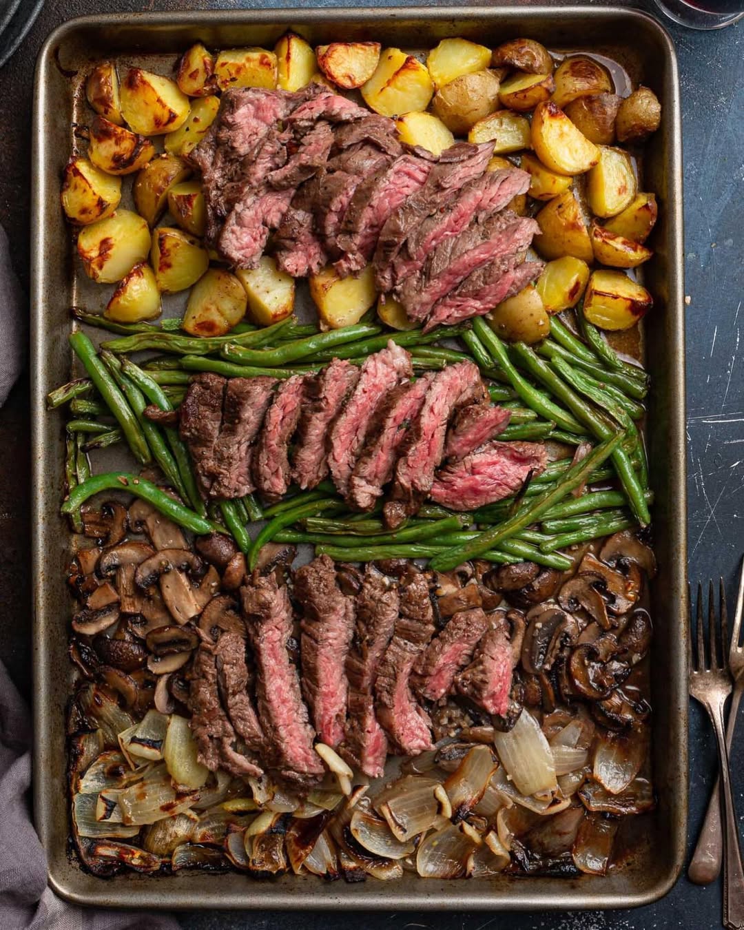 Sheet Pan Steak and Veggies recipe