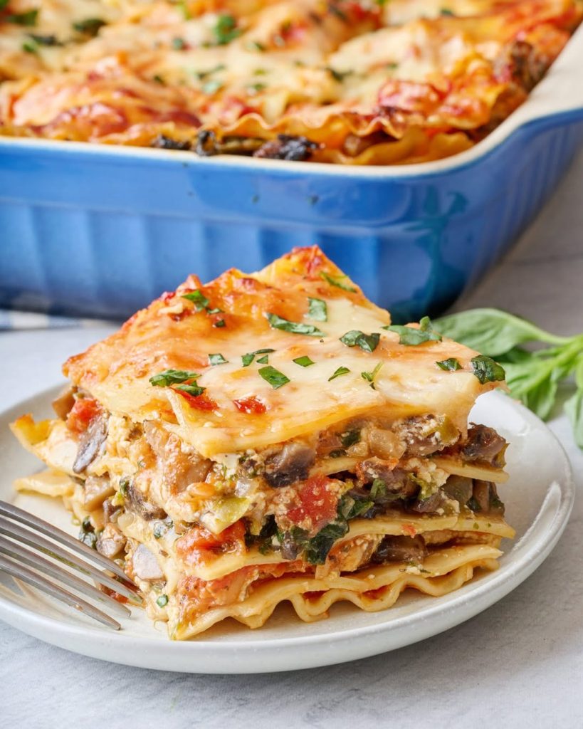 Garden Vegetable Lasagna recipe