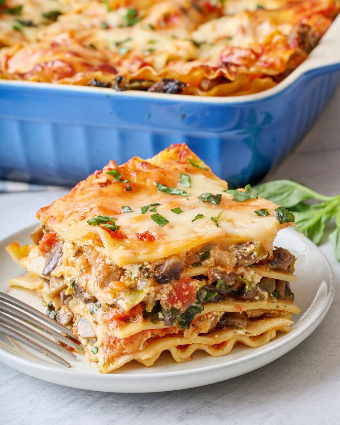 Garden Vegetable Lasagna recipe