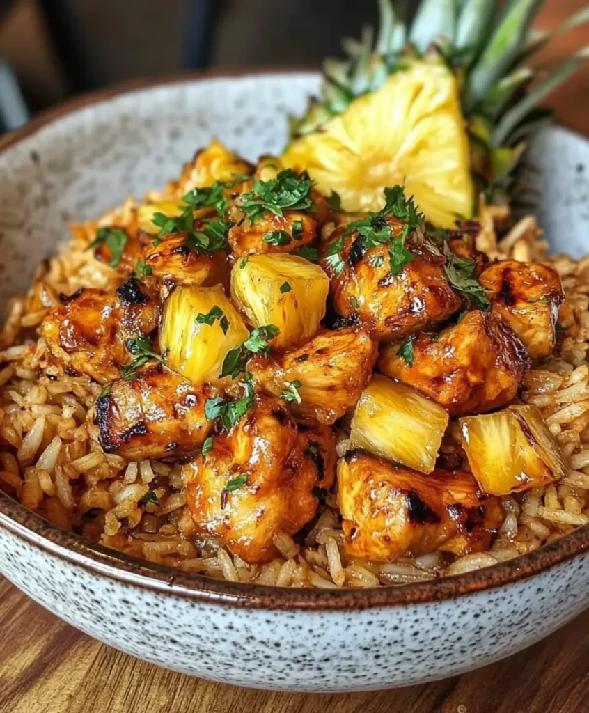 Best Pineapple Chicken and Rice recipe