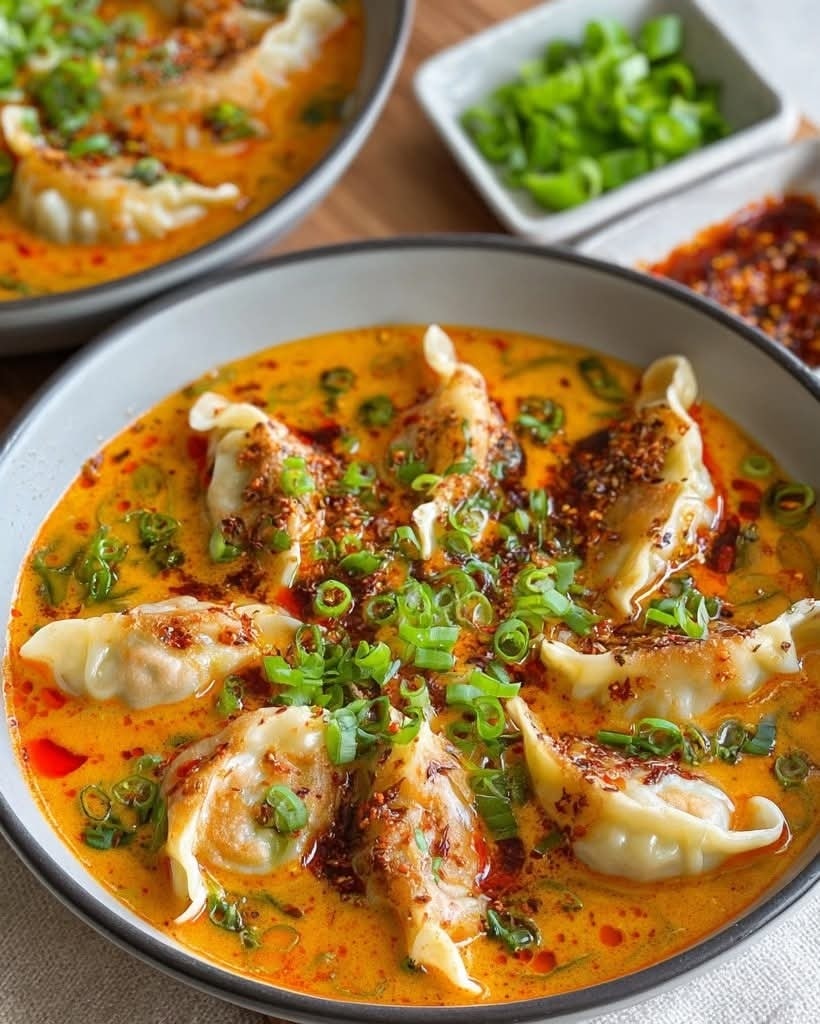 Thai Potsticker Soup recipe