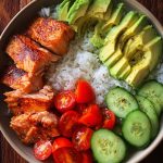 Salmon Rice Glow Bowl