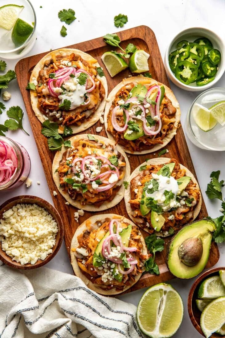 Low Calorie Tostadas recipe