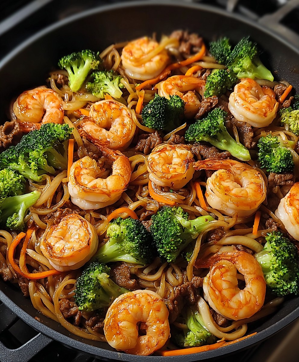 steak and shrimp stir fry recipe