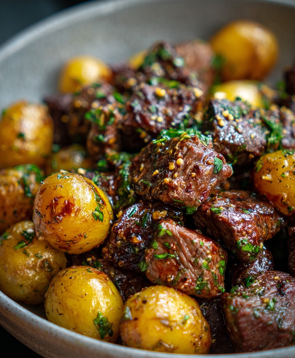 Slow Cooker Garlic Butter Beef recipe