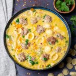 Cozy Swedish Meatball Soup recipe