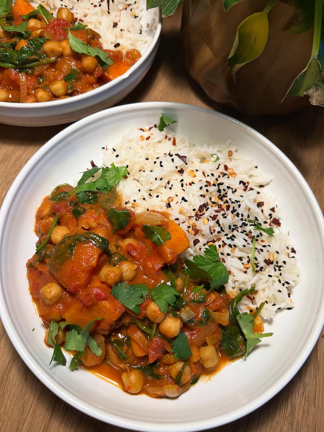 Sweet Potato Chickpea Curry recipe