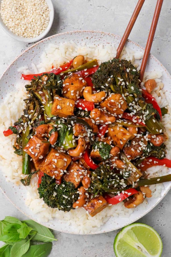 Thai Basil Tofu recipe