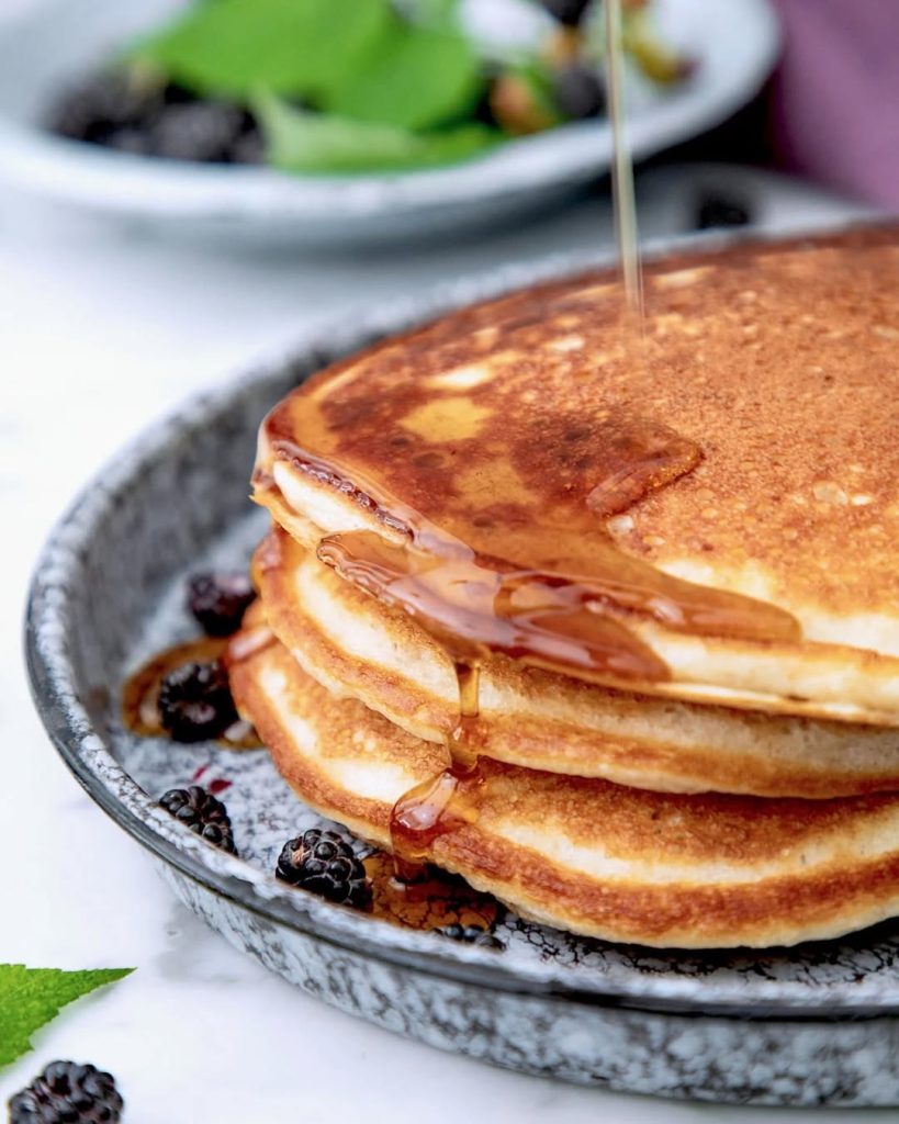 High Protein Fluffy Pancakes recipe